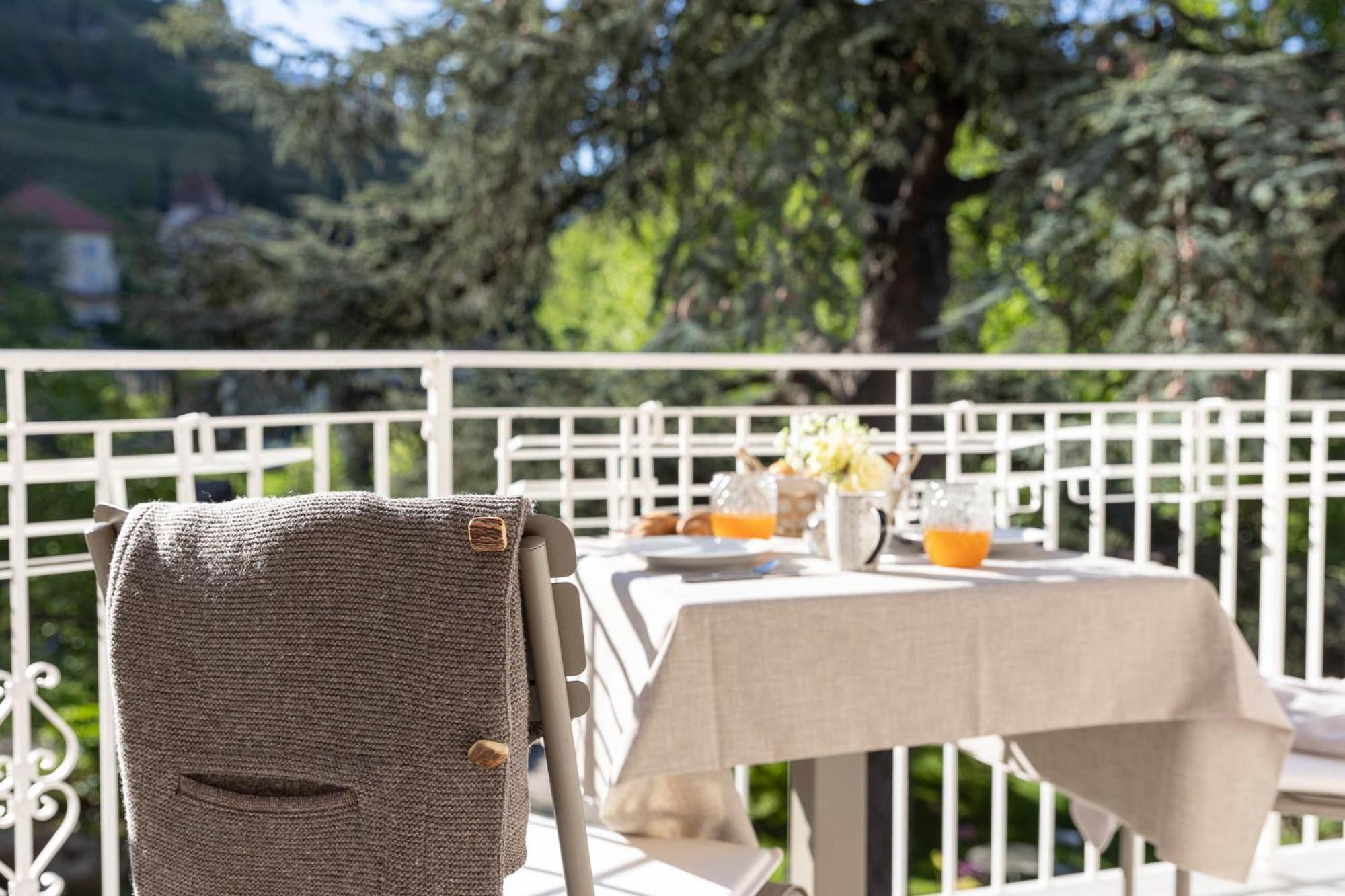 Apartmán Der Ladurner Hof - Wohnen Am Weinberg Merano Exteriér fotografie